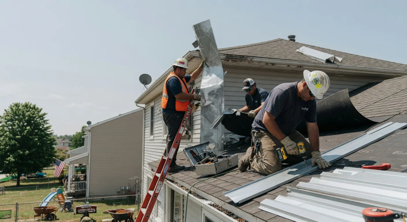 Metal Roofing Installation in Burkett, TX near me